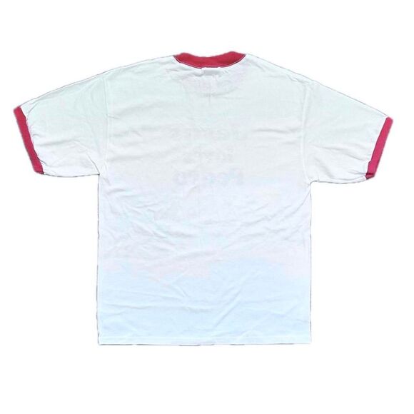 Early 2000’s Jesus Loves Pedro Napoleon Dynamite Parody Jesus Ringer T Shirt - Picture 2 of 3